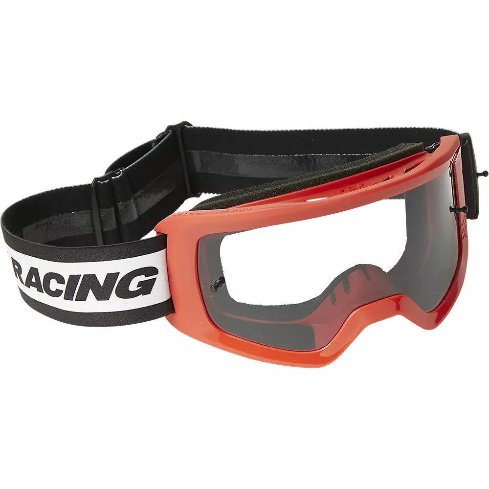 FOX Antiparras Moto Main Karrera Negro/Rojo - Rideshop