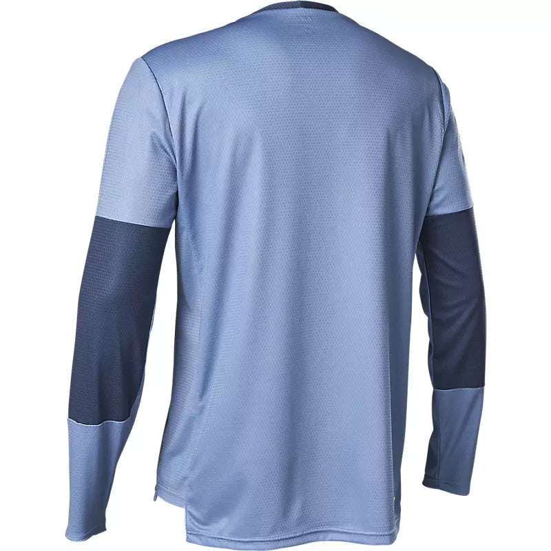 FOX Polera Bicicleta Defend Head Azul - Rideshop