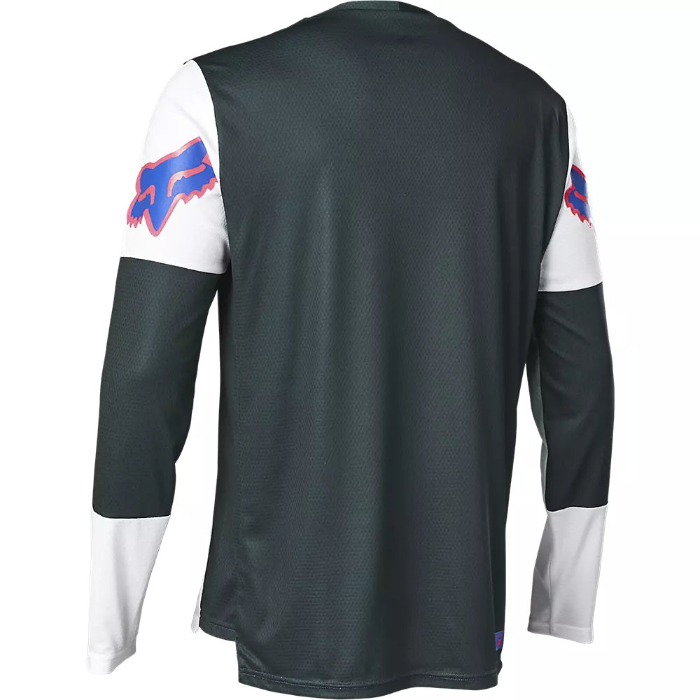 FOX Polera Bicicleta Defend Race Spec Blanco - Rideshop