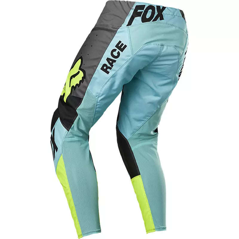 FOX Pantalon Moto 180 Trice Gris/Amarillo - Rideshop