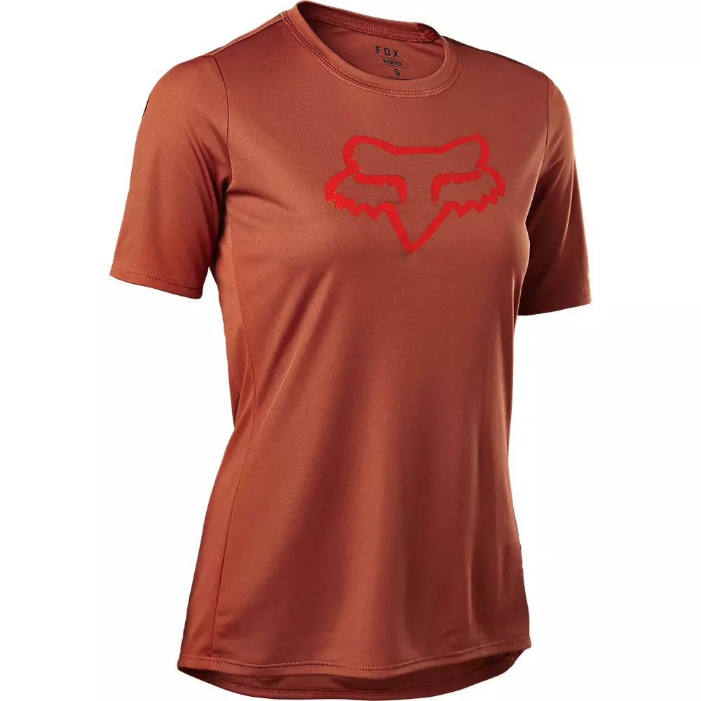 FOX Polera Bicicleta Mujer Ranger Head Rojo - Rideshop