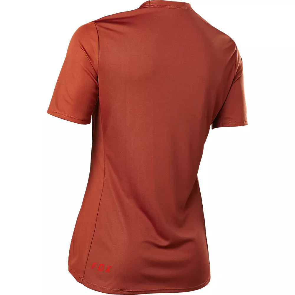 FOX Polera Bicicleta Mujer Ranger Head Rojo - Rideshop