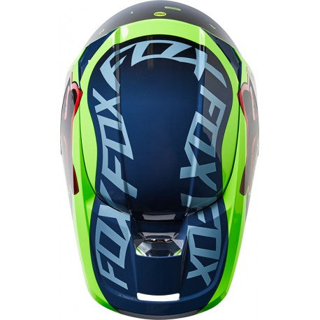 FOX Casco Moto V1 Venz Ece Azul/Rojo/Verde - Rideshop