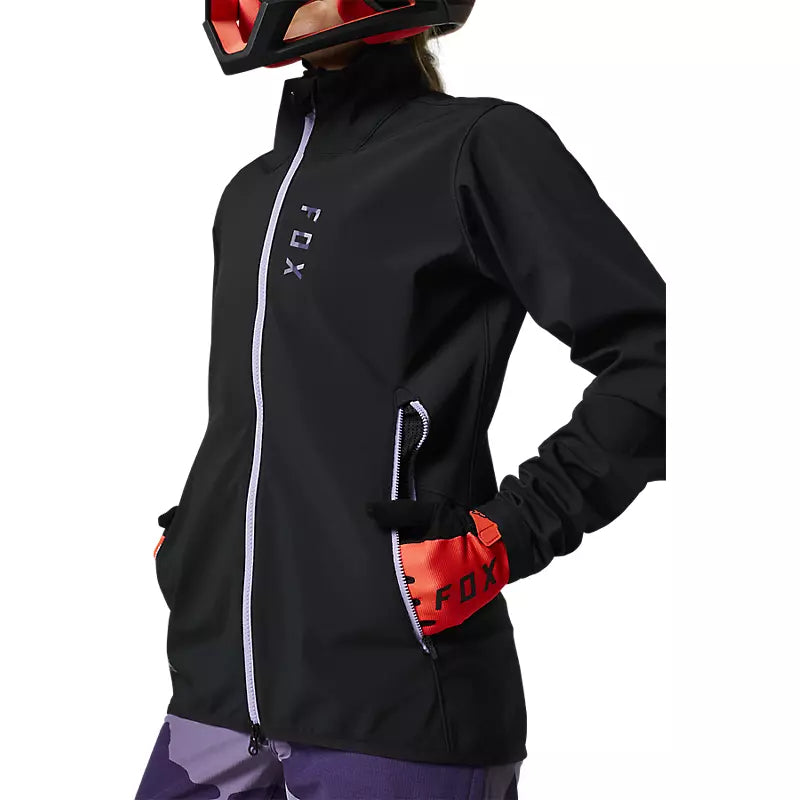 FOX Chaqueta Bicicleta Mujer Ranger Fire Negro - Rideshop