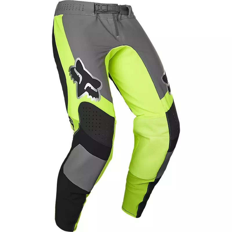 FOX Pantalon Moto Flexair Mirer Gris/Amarillo - Rideshop