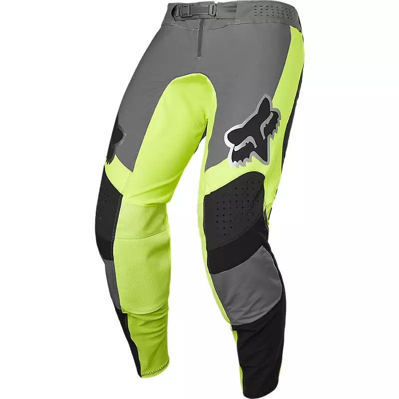 FOX Pantalon Moto Flexair Mirer Gris/Amarillo - Rideshop