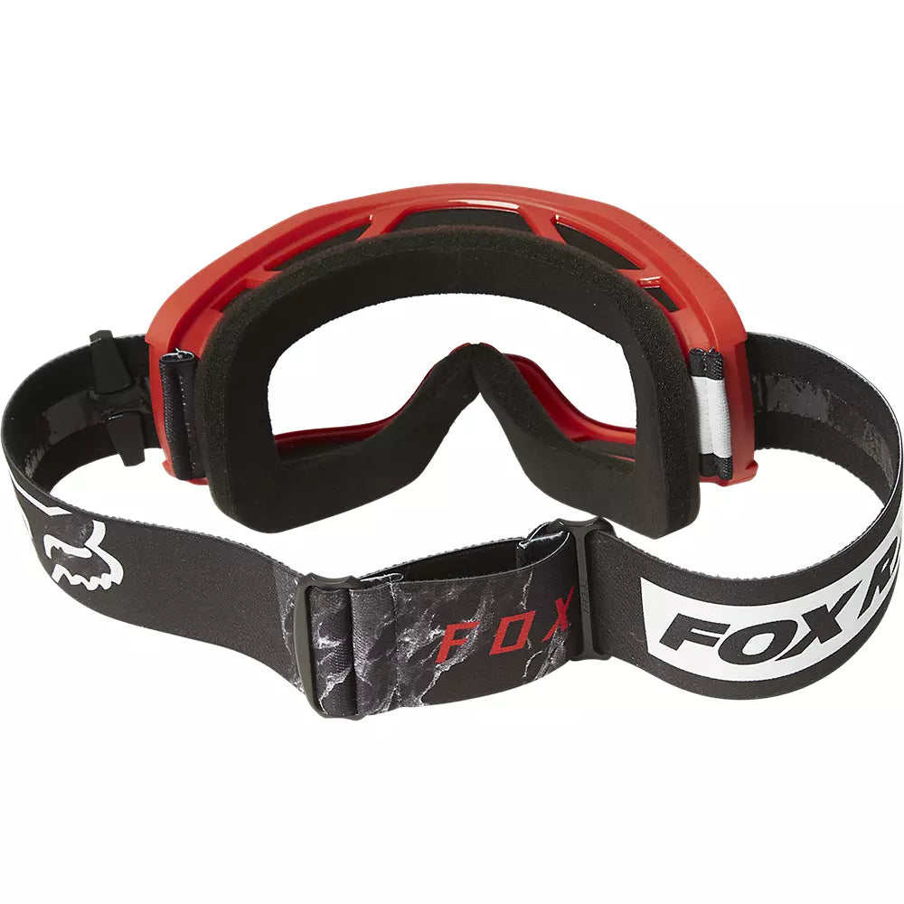 FOX Antiparras Moto Main Karrera Negro/Rojo - Rideshop