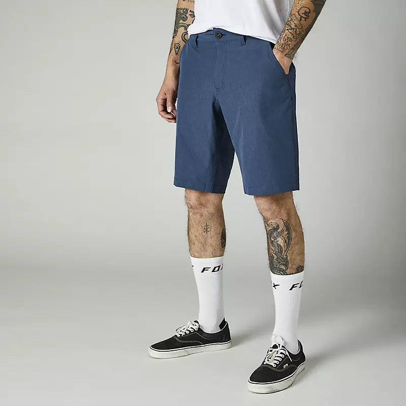 FOX Short Lifestyle Essex Tech Stretch Azul - Rideshop