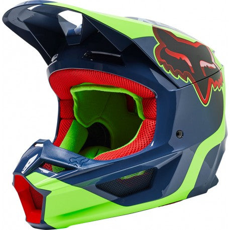 FOX Casco Moto V1 Venz Ece Azul/Rojo/Verde - Rideshop