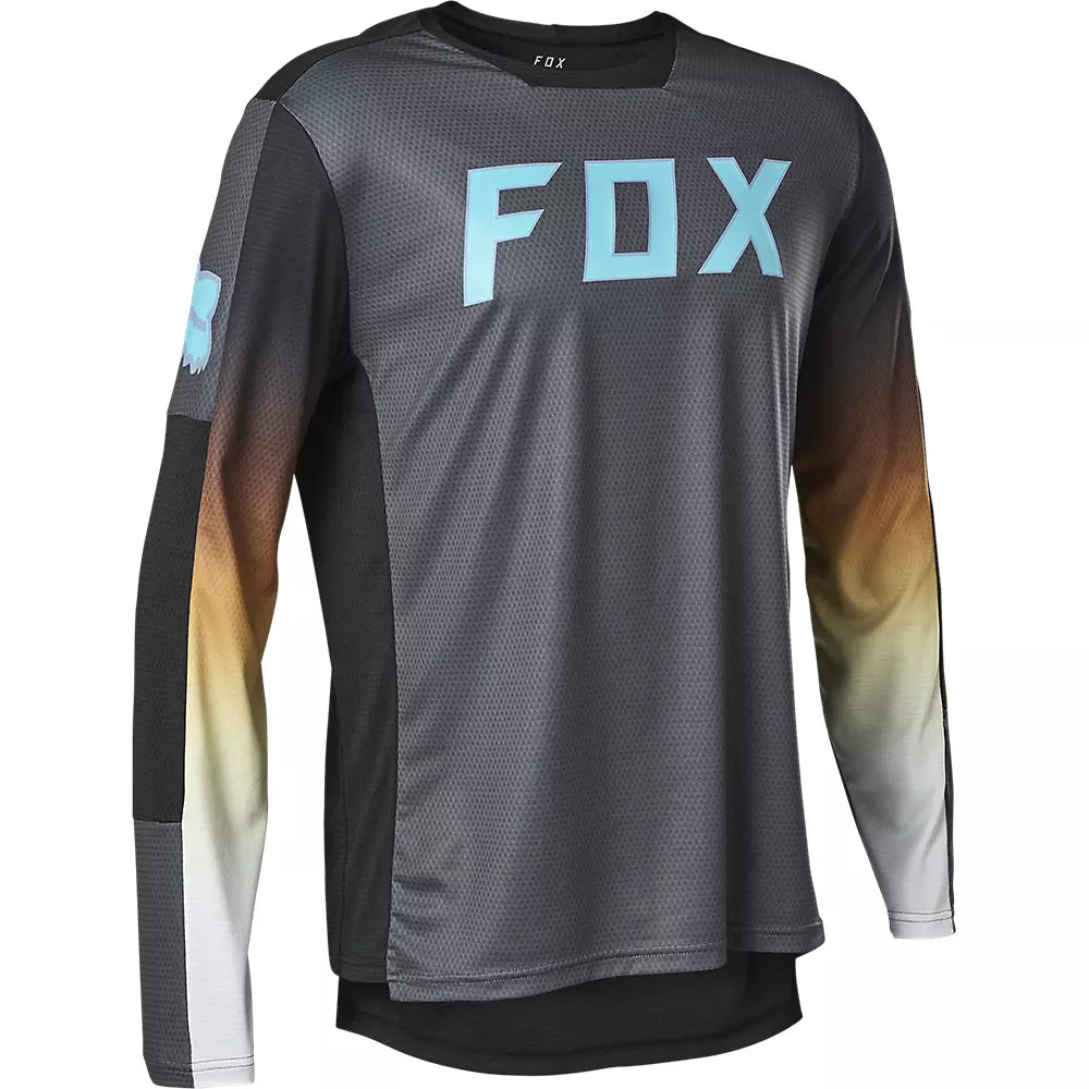 FOX Polera Bicicleta Defend Race Spec Gris - Rideshop