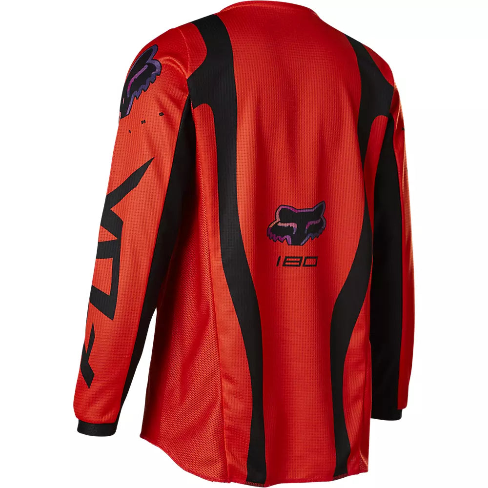 FOX Polera Moto Niño 180 Venz Rojo - Rideshop