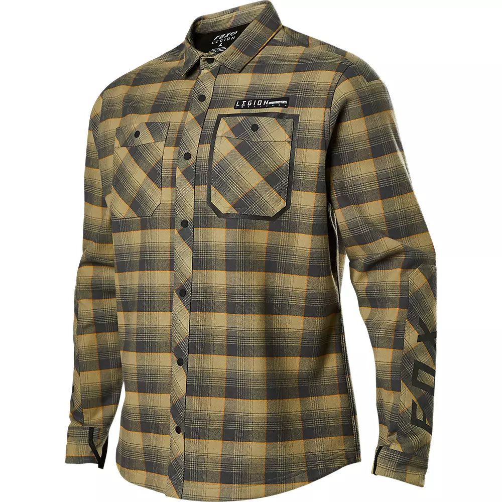 FOX Camisa Moto Defend Drive Windbloc® Café - Rideshop