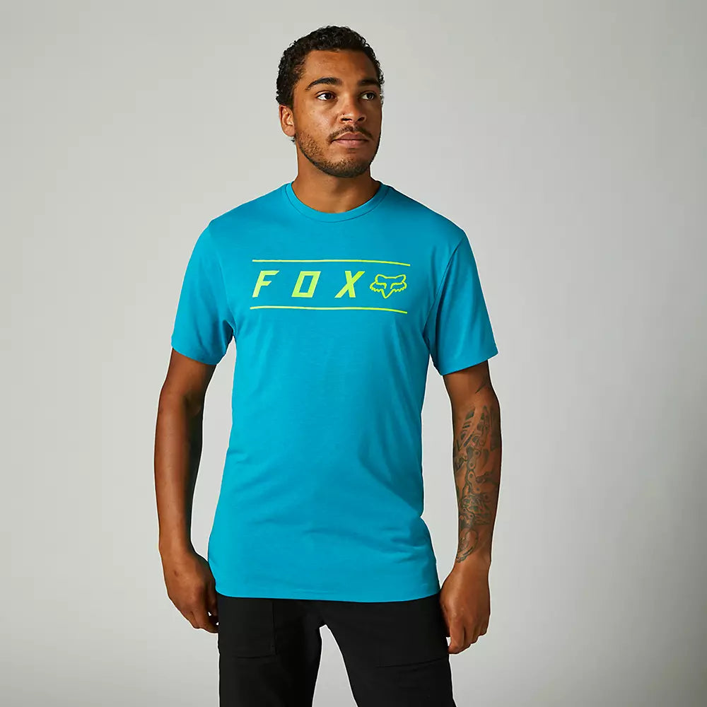 FOX Polera Lifestyle Técnica Pinnacle Celeste - Rideshop