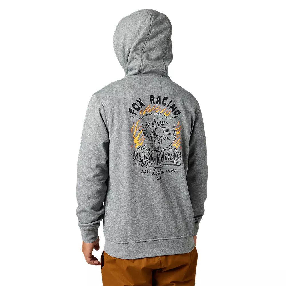 FOX Poleron Lifestyle Parkerboss Pullover Gris - Rideshop