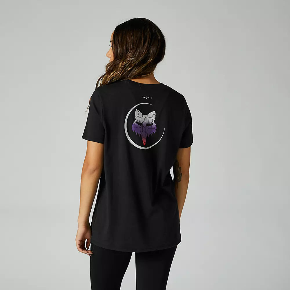 FOX Polera Lifestyle Mujer Skarz Negro - Rideshop