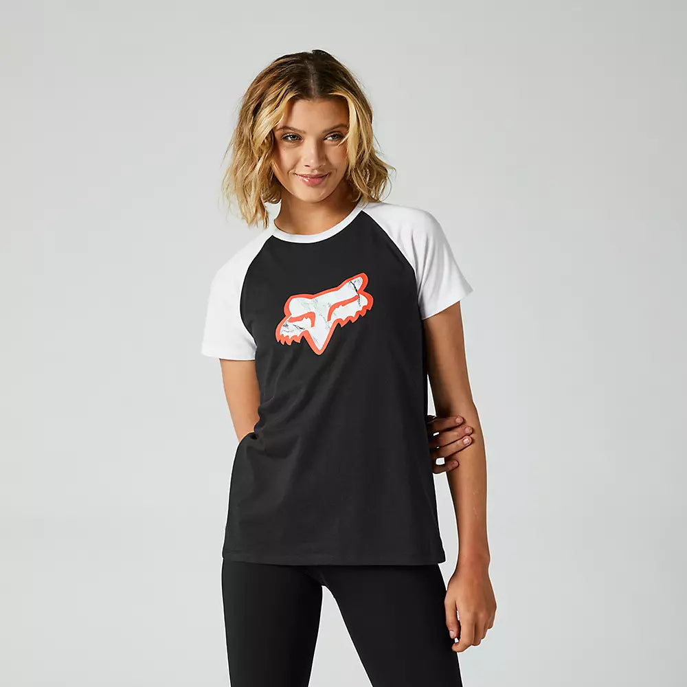 FOX Polera Lifestyle Karrera Raglan Negro - Rideshop