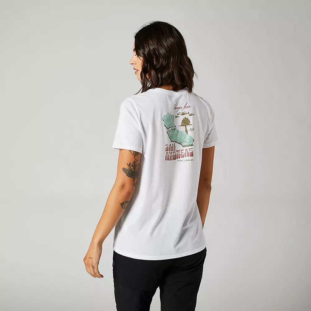 FOX Polera Lifestyle Mujer Replical Blanco - Rideshop