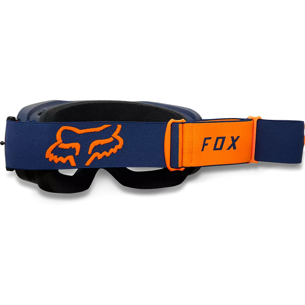 FOX Antiparras Moto Main S Stray Azul/Naranjo - Rideshop