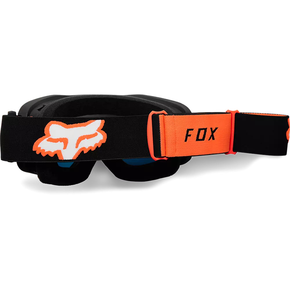 FOX Antiparras Moto Main Stray Espejo Negro/Naranjo - Rideshop