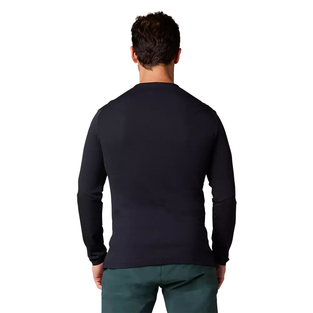 FOX Polera Bicicleta Flexair Pro Manga Larga Negro - Rideshop