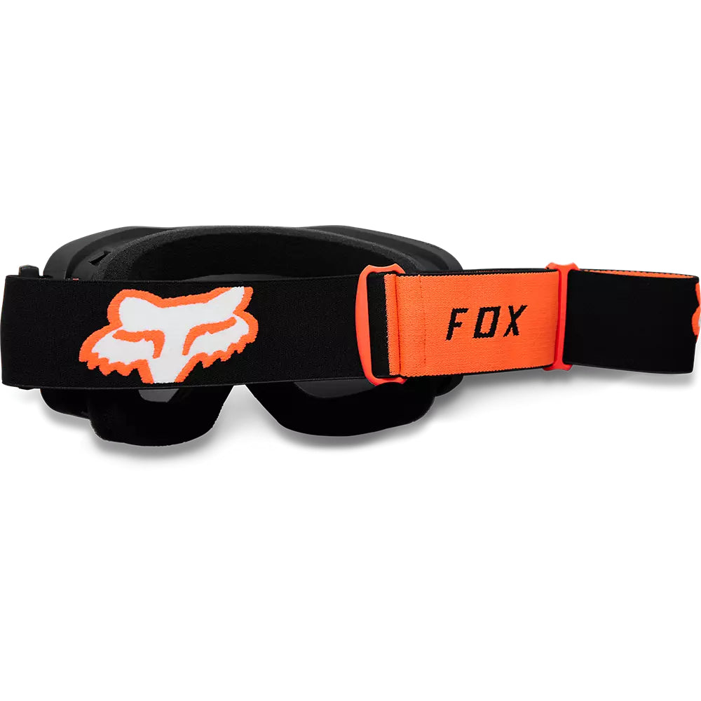 FOX Antiparras Moto Main Stray Negro/Naranjo - Rideshop
