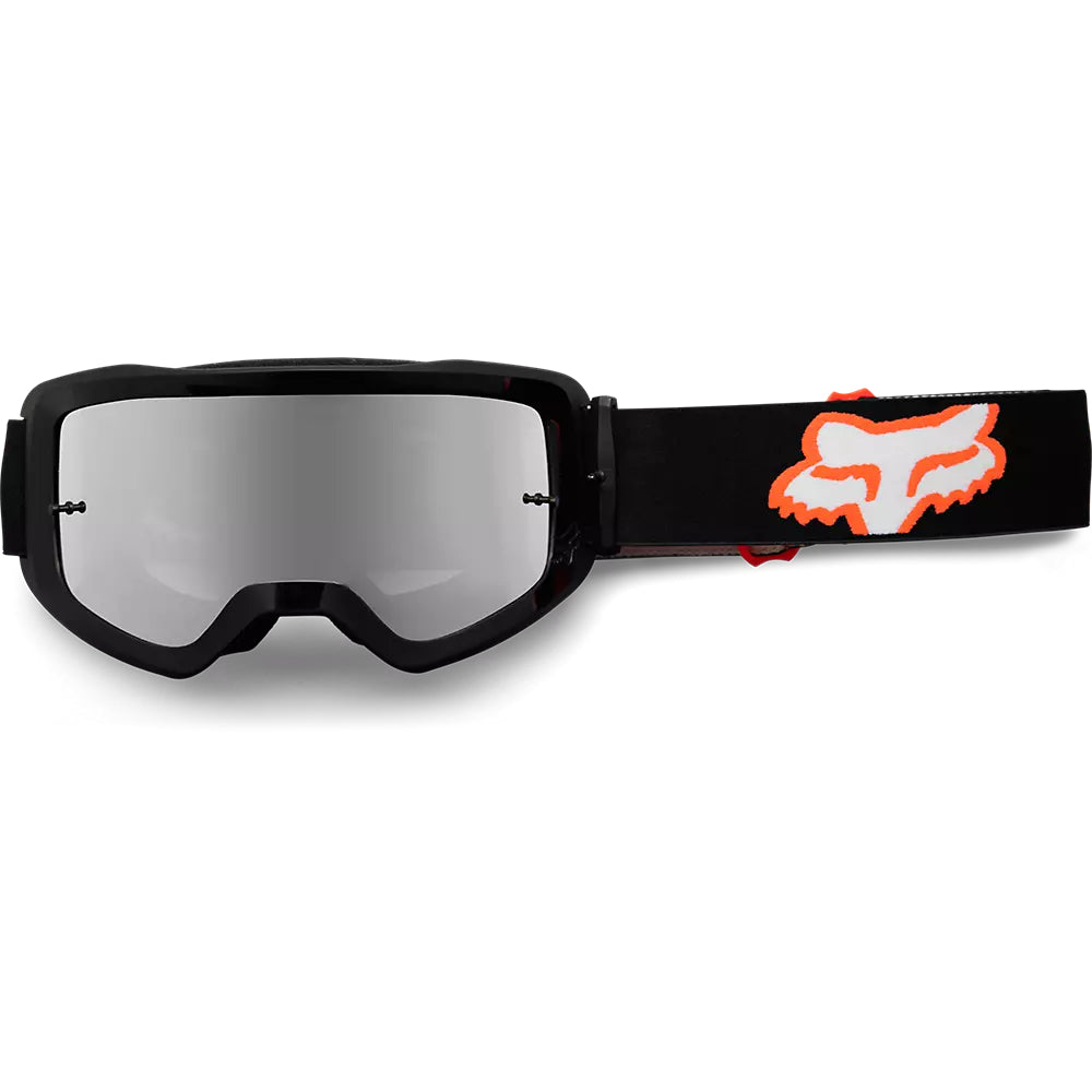 FOX Antiparras Moto Main Stray Negro/Naranjo - Rideshop