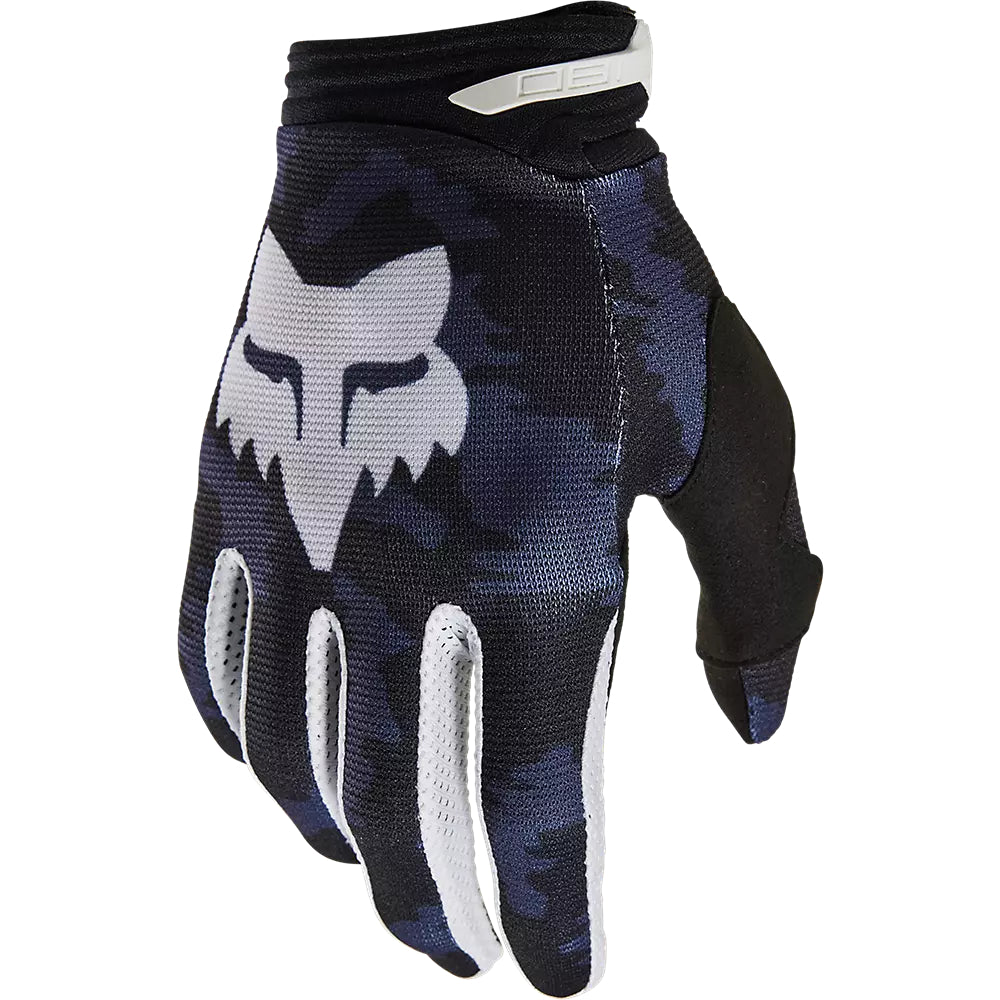 FOX Guantes Moto 180 NUKLR Azul/Negro - Rideshop