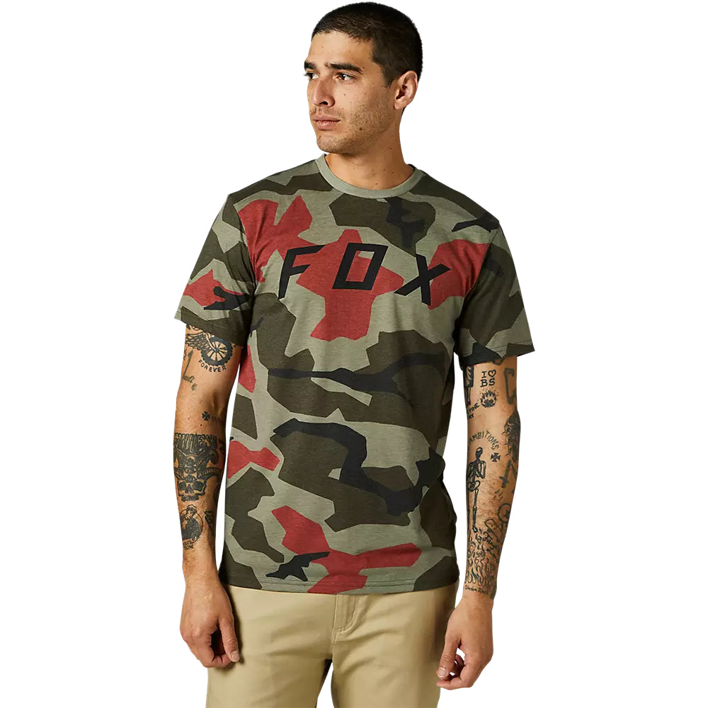 FOX Polera Lifestyle BKNR Camo Verde - Rideshop