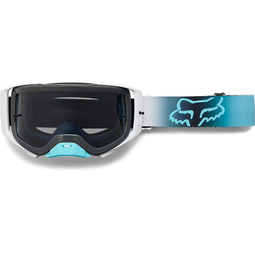 FOX Antiparras Moto Airspace FGMNT Blanco/Celeste - Rideshop