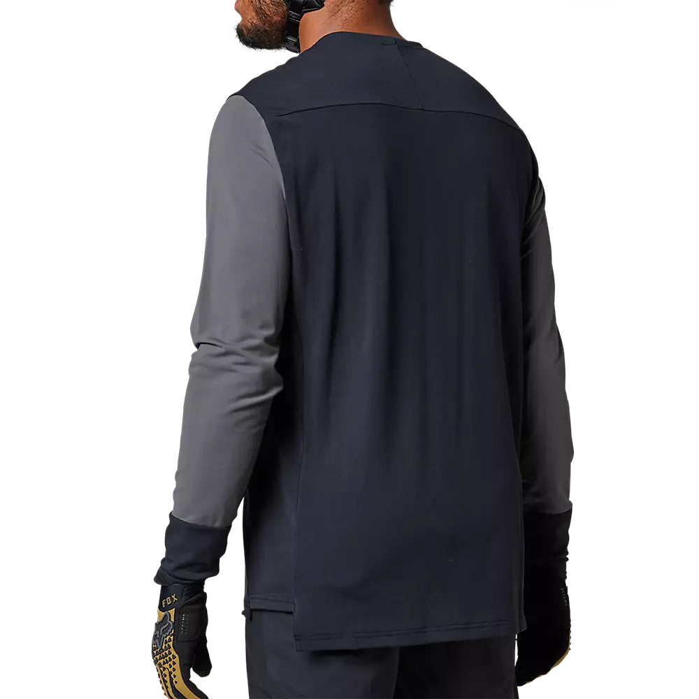 FOX Polera Bicicleta Defend Pro Manga Larga Negro - Rideshop