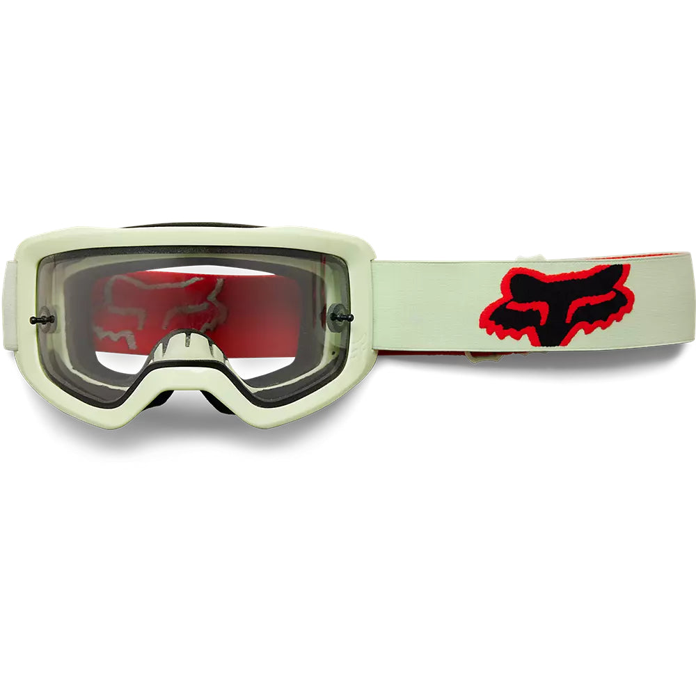 FOX Antiparras Moto Main X Stray Gris/Rojo - Rideshop