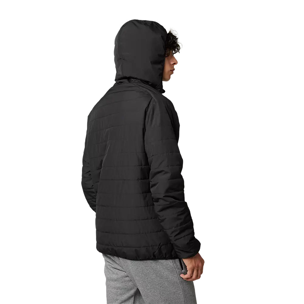 FOX Chaqueta Lifestyle Howell Hooded Puffy Negro - Rideshop
