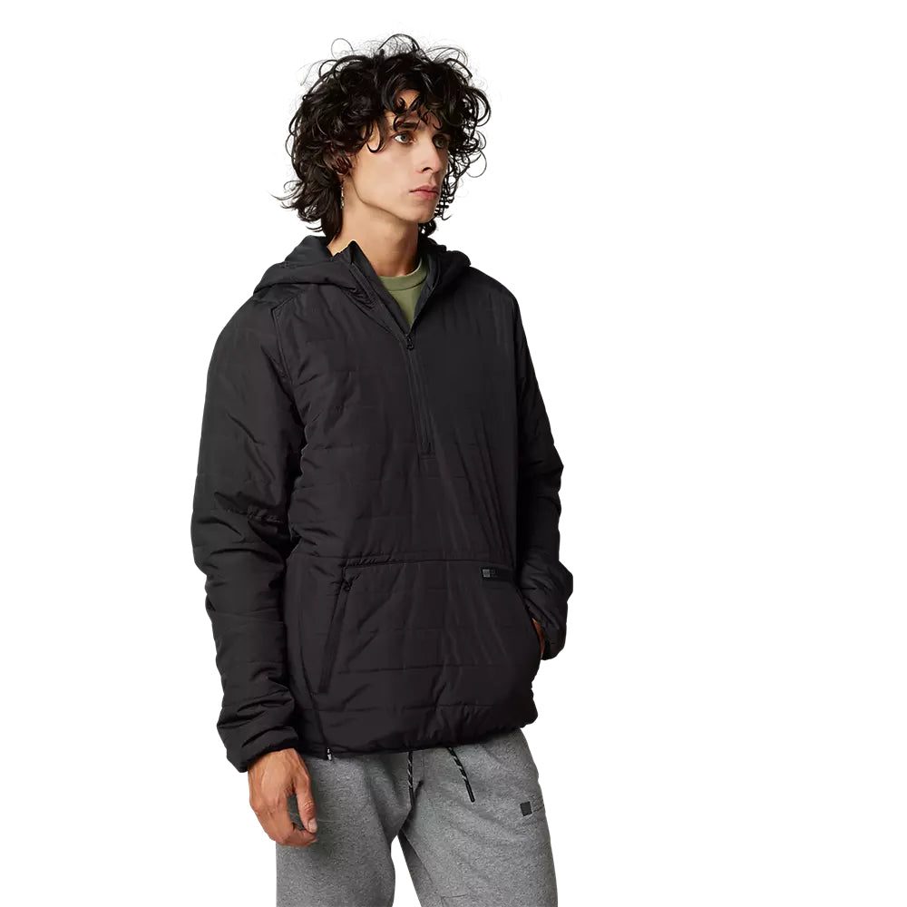 FOX Chaqueta Lifestyle Howell Hooded Puffy Negro - Rideshop