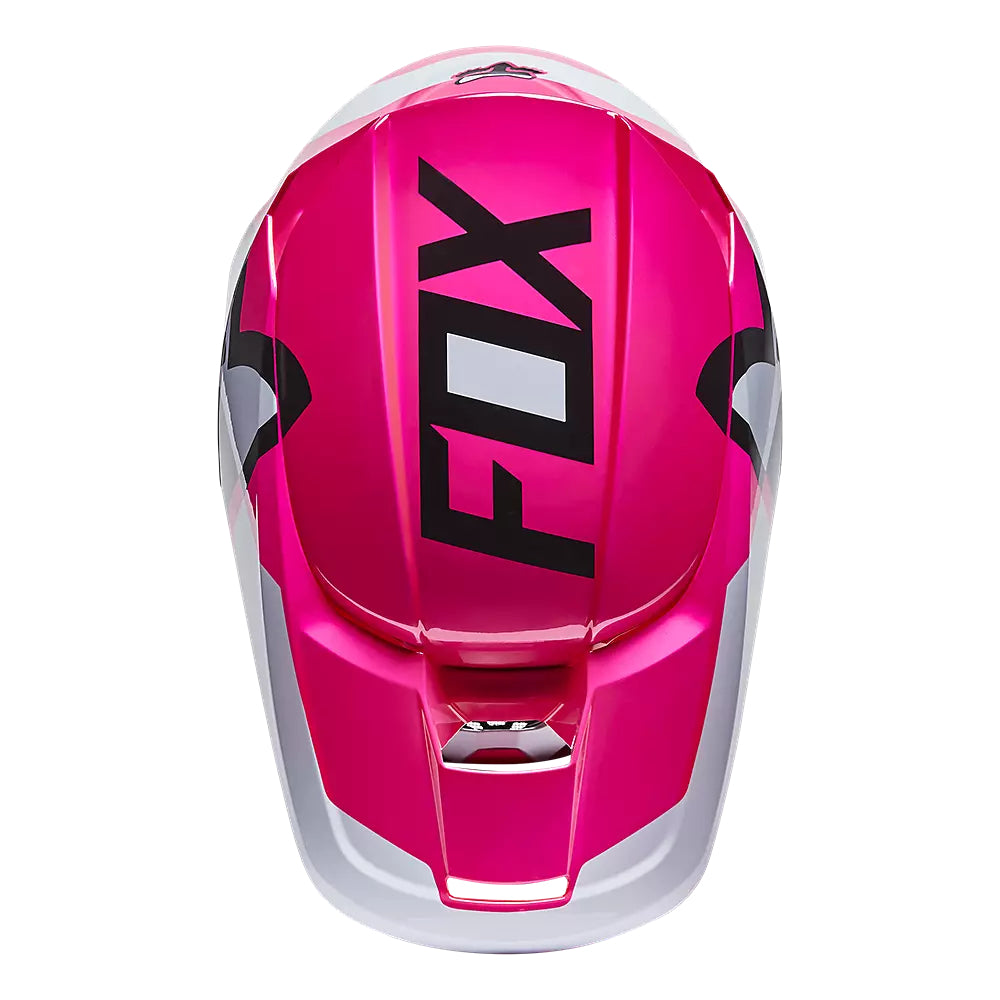 Casco Moto V1 Lux Rosado Fox - Rideshop