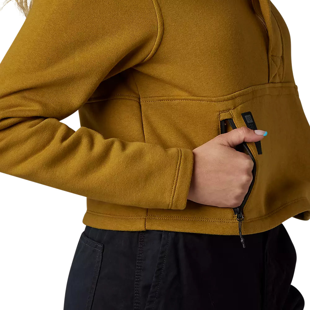 FOX Poleron Lifestyle Mujer Calibrated DWR Camel - Rideshop