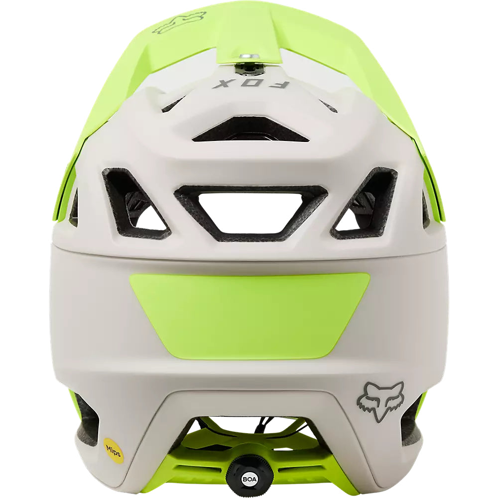 FOX Casco Bicicleta Proframe RS MHDRN Amarillo/Blanco - Rideshop