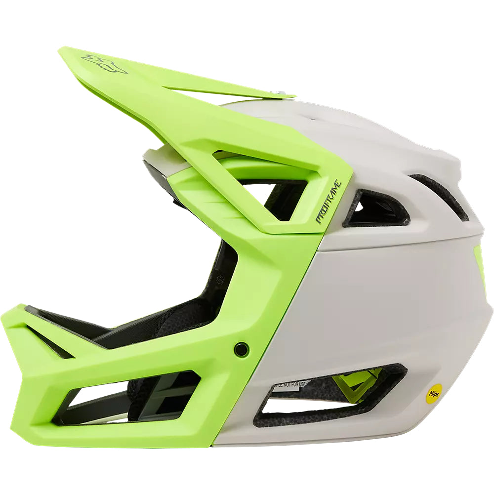 FOX Casco Bicicleta Proframe RS MHDRN Amarillo/Blanco - Rideshop