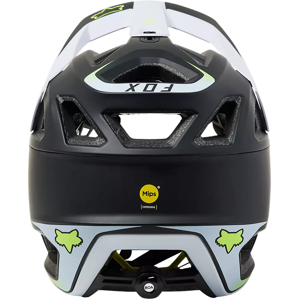 FOX Casco Bicicleta Proframe RS SUMYT Negro/Amarillo/Blanco - Rideshop
