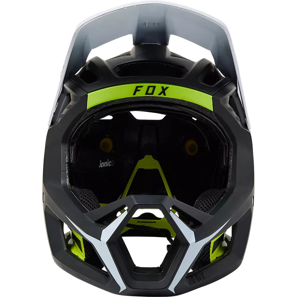 FOX Casco Bicicleta Proframe RS SUMYT Negro/Amarillo/Blanco - Rideshop