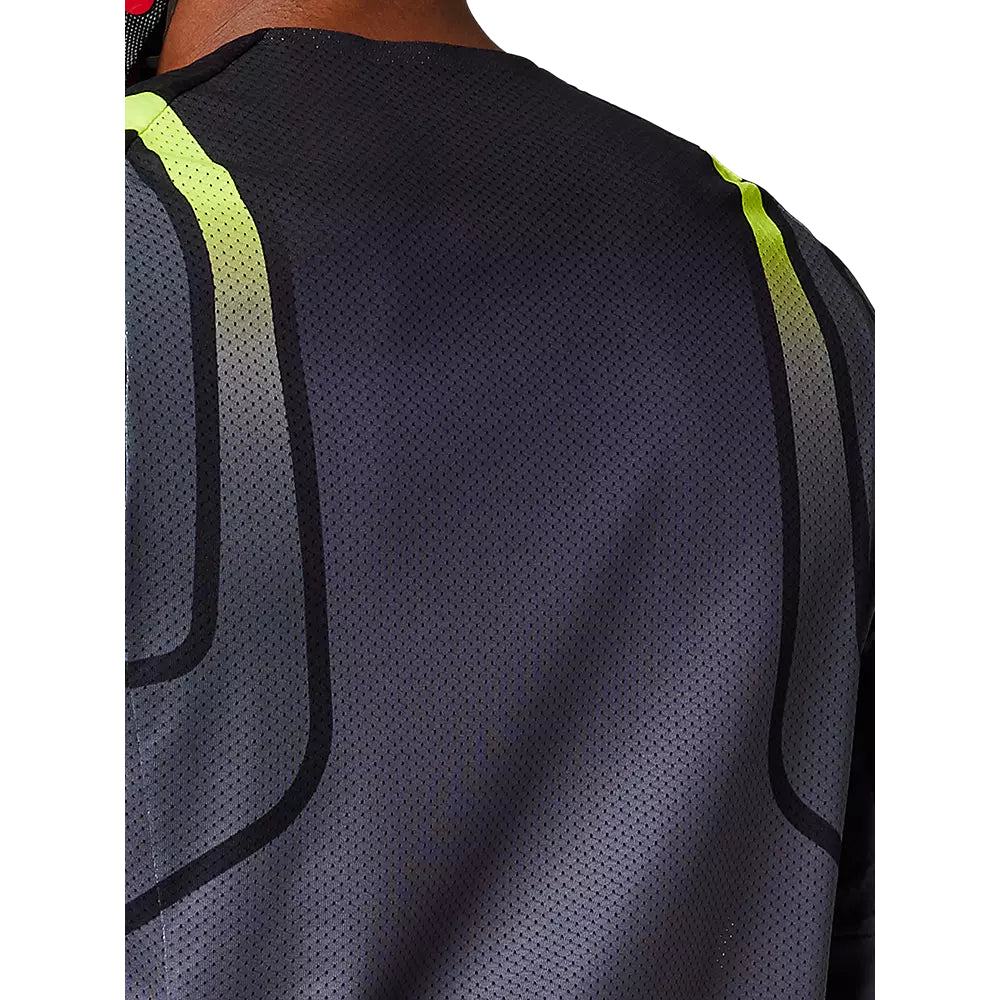 FOX Polera Moto 360 Vizen Negro/Amarillo - Rideshop