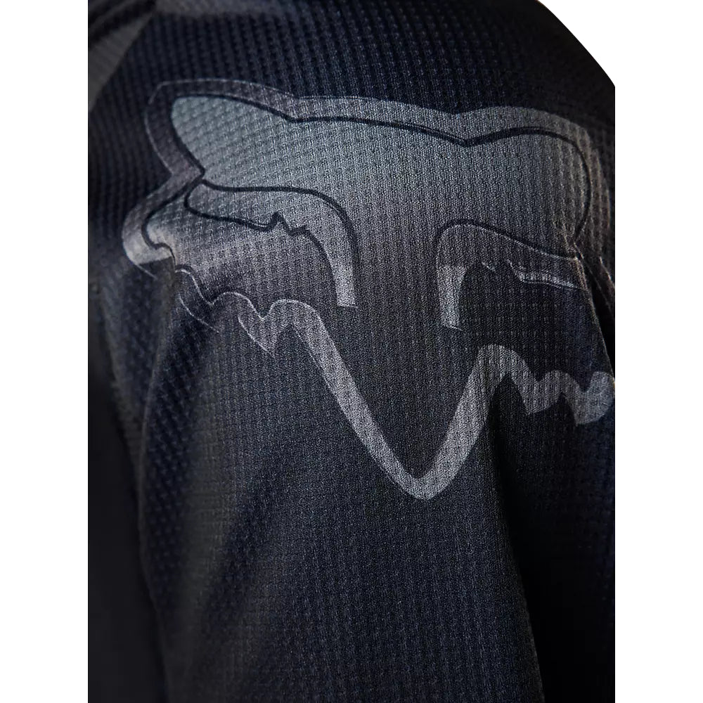 Polera Moto 180 Blackout Negro Fox - Rideshop