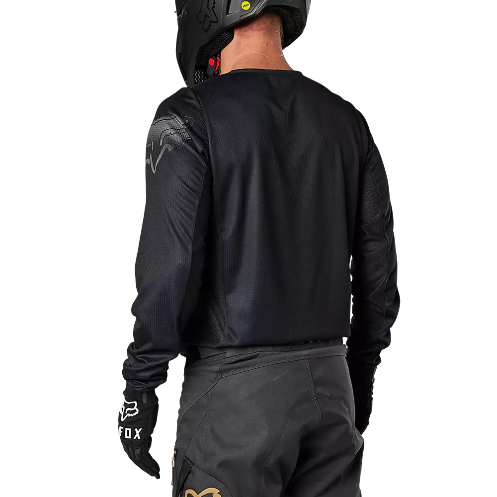 Polera Moto 180 Blackout Negro Fox - Rideshop