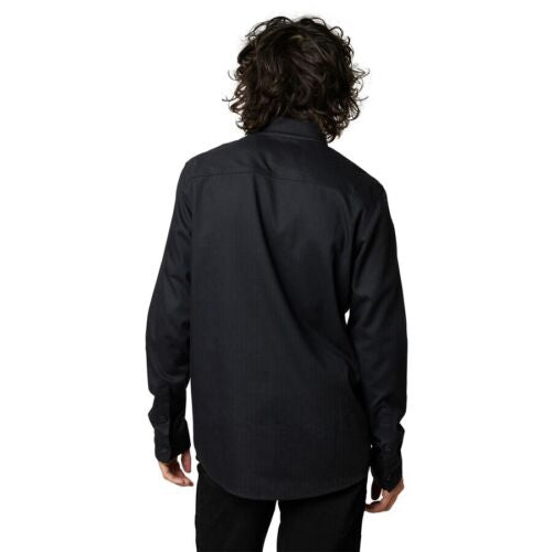 FOX Camisa Lifestyle Assembly Line Negro - Rideshop