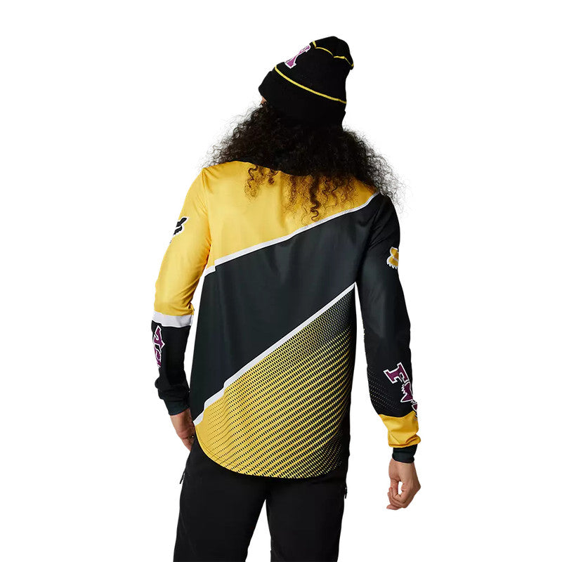 FOX Polera Lifestyle Manga Larga Burm Amarillo - Rideshop