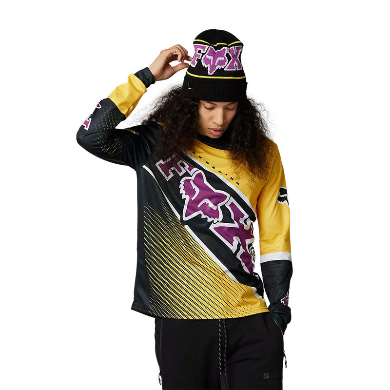 FOX Polera Lifestyle Manga Larga Burm Amarillo - Rideshop