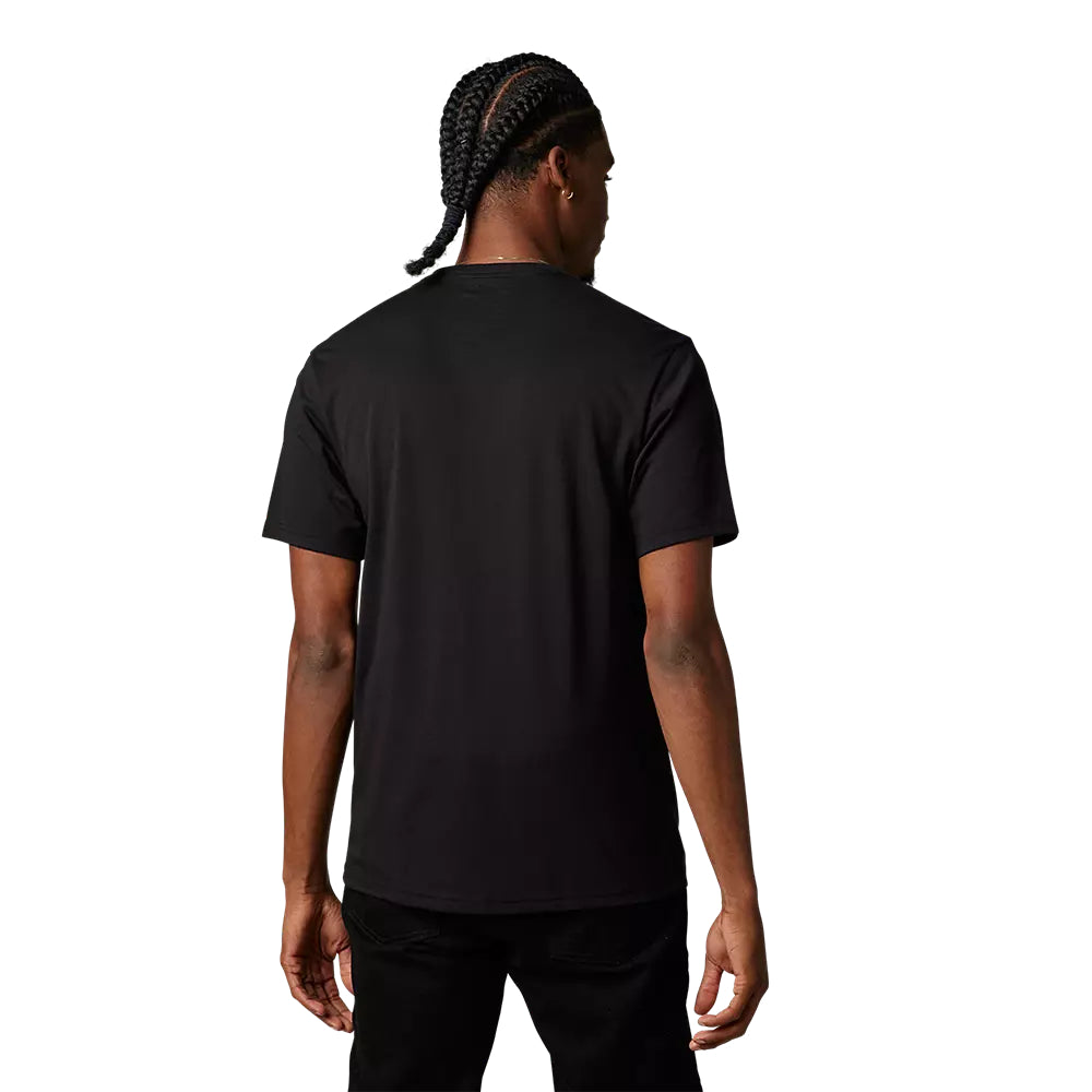 FOX Polera Lifestyle Pinnacle Negro/Celeste - Rideshop