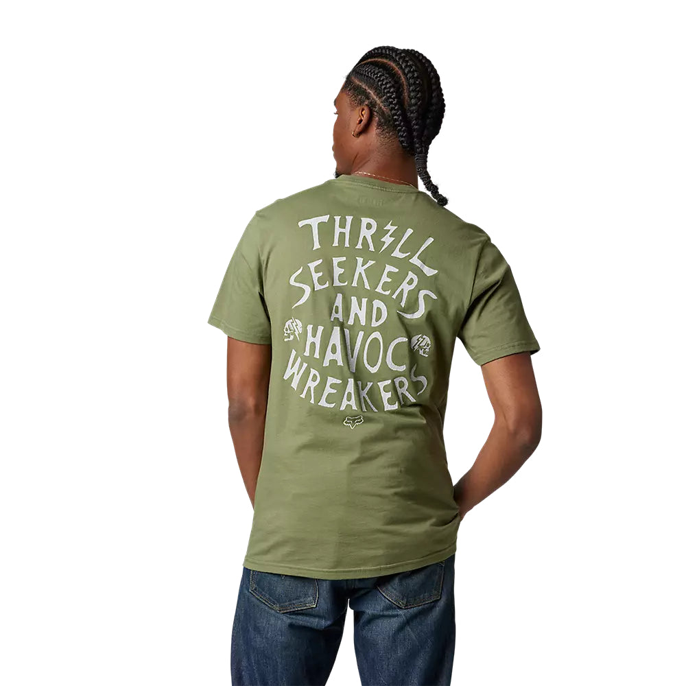FOX Polera Lifestyle No contest Verde - Rideshop