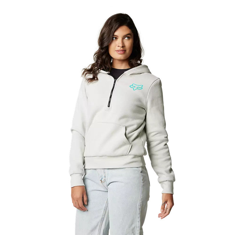 FOX Poleron Lifestyle Mujer Sasquatch Lined Gris Claro - Rideshop