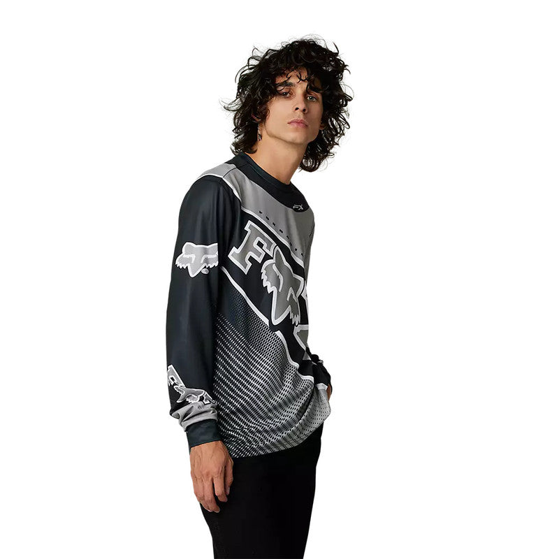 FOX Polera Lifestyle Manga Larga Burm Negro - Rideshop
