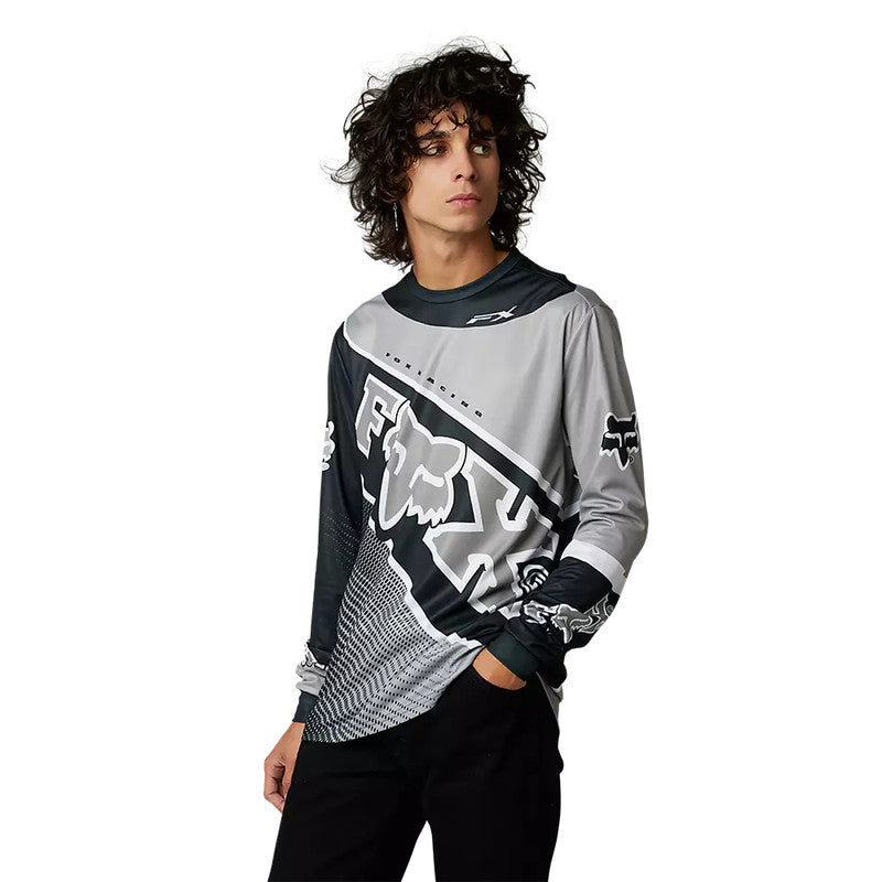 FOX Polera Lifestyle Manga Larga Burm Negro - Rideshop